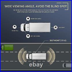 4K RV Backup Camera System 10.36 Monitor for Van Rear Side View DVR Recording
