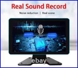 4K RV Backup Camera System 9 Monitor for Truck Bus Rear Side View DVR Recording