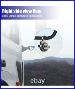 4K RV Backup Camera System 9 Monitor for Truck Bus Side Side View DVR Recording 4K RV Backup Camera System 9 Monitor for Truck Bus Side Side View DVR Recording