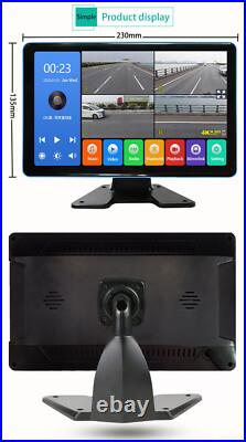 4K RV Backup Camera System 9 Monitor for Truck Bus Side Side View DVR Recording 4K RV Backup Camera System 9 Monitor for Truck Bus Side Side View DVR Recording