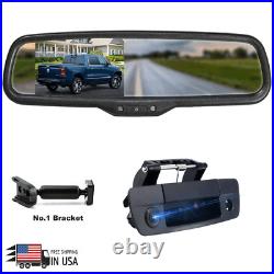 4.3 Car Mirror Monitor Tailgate Backup Camera Kit For Dodge RAM 1500 2500 3500 4.3 Car Mirror Monitor Tailgate Backup Camera Kit For Dodge RAM 1500 2500 3500