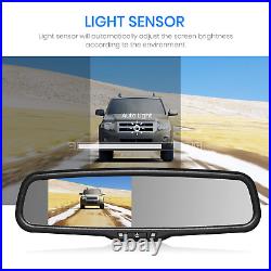 4.3 Car Mirror Monitor Tailgate Backup Camera Kit For Dodge RAM 1500 2500 3500 4.3 Car Mirror Monitor Tailgate Backup Camera Kit For Dodge RAM 1500 2500 3500