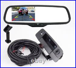 4.3 Car Mirror Monitor Tailgate Backup Camera Kit For Dodge RAM 1500 2500 3500 4.3 Car Mirror Monitor Tailgate Backup Camera Kit For Dodge RAM 1500 2500 3500