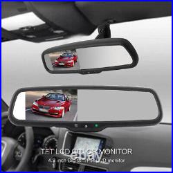 4.3 Car Rear View Mirror Monitor With Roof Reverse Camera for Mercedes Benz