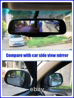 4.3 Dual Screen Monitor Backup Camera for Car Reverse Front side Rear 360° View