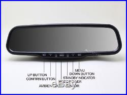 4.3'' HD 1080P Car Rear View Mirror Monitor DVR Camera Dash Cam Recorder Monitor