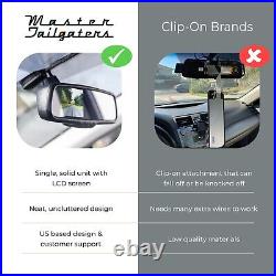 4.3 LCD Rear View Mirror with Wireless Transmitter + 170° LED Backup Camera Kit