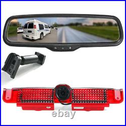 4.3'' Mirror Monitor Reversing Backup HD Camera For Chevy Express Van GMC Savana