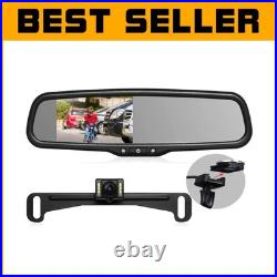 4.3 Rear View Mirror Camera with Night Vision IP68 Waterproof Backup Vision 4.3 Rear View Mirror Camera with Night Vision IP68 Waterproof Backup Vision