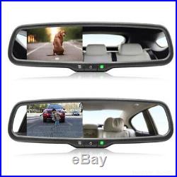 4.3 Rear View Mirror Monitor OEM Tailgate CCD Backup Camera For Dodge Ram 1500