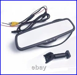 4.3 Rear View Mirror monitor Backup Camera For Jeep Wrangler JK 2007-2018