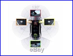 4 Channel SD Card Rear View Camera Mobile Car Vehicle Taxi SD DVR Video Recorder