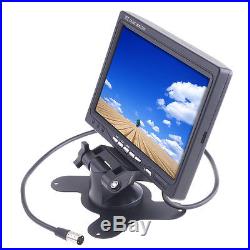 4pcs 7 TFT LCD Digital Color Screen Car Monitor for Backup Rear View Camera