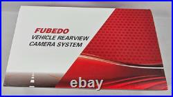 4x Wired Backup Cameras 1080p 10.1 Screen IP69K Waterproof for Truck Bus RV IR