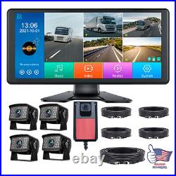5CH 10.36 Monitor DVR AHD 1080P Backup Camera For Truck Front Side Rear View