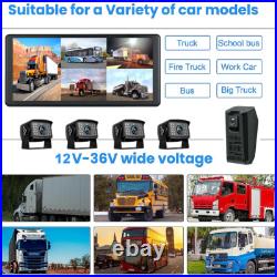 5CH 10.36 Monitor DVR AHD 1080P Backup Camera For Truck Front Side Rear View