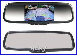 5 Full Replacement Pure Oem Style Mirror Reversing / Rear View &ccd Camera