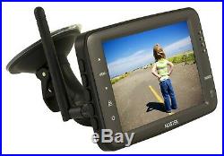 5 Monitor & 2 2.4GHz Wireless HD Reverse Rear View Cam IR CCD Camera Truck Car