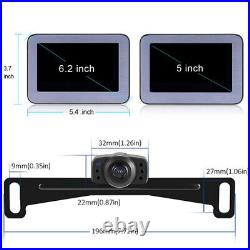 5 Monitor Car Parking Rear View Wireless Backup Reverse Camera Night Vision Kit