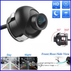 5 TFT LCD Monitor Car Rear View Reverse Rotation 360 Mini Parking Backup Camera