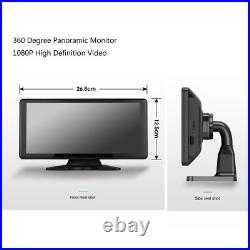 5ch 10.36 IPS Monitor 1080P Backup Camera For Truck Caravan Rear View Reverse