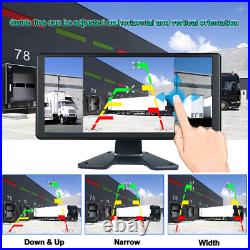 5ch 10.36 IPS Monitor 1080P Backup Camera For Truck Caravan Rear View Reverse