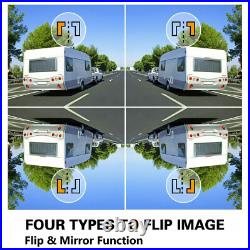 5ch 10.36 IPS Monitor 1080P Backup Camera For Truck Caravan Rear View Reverse