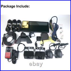 5ch 10.36 IPS Monitor 1080P Backup Camera For Truck Caravan Rear View Reverse