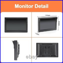 5inch Car Digital Side View Mirror Monitor Blind Spot Camera System 2CH AHD 720P