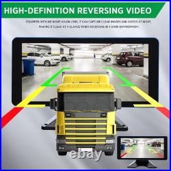 6CH Dash Cam Backup Camera withBlind Spot Detection DVR Recording Avoid Blind