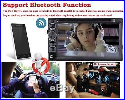 6.2 2DIN Car Stereo DVD CD Player Bluetooth Radio No GPS Navi + Rearview Camera