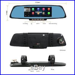 6.86HD Touch Screen Auto Car DVR GPS Navigation+Rear View Camera Video Recorder