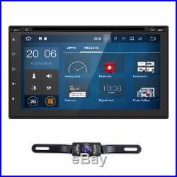 6.95 Double DIN Car DVD Player GPS Stereo USB Radio Bluetooth + Reverse Camera