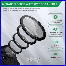 6 Channel Dash Cam 6CH Backup Camera 10.36 Touch Screen