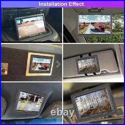 7Digital Display Monitor Car Truck Rear View Backup Reverse Camera Kit 12V-24V