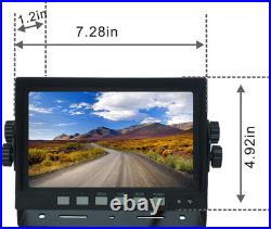 7 1080P AHD Wired Reverse Rear View Backup Camera System, Guide Line, Ip69K No Wa