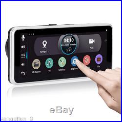 7 1080P Car Dual Camera Android With Navigator Rear View DVR Recorder Wifi FM