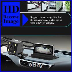 7'' 1080P Dual Lens Car DVR Rearview Camera Driving Recorder GPS Navigation WIFI