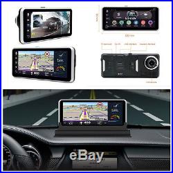 7 1080P HD Autos DVR Rear View GPS Navigation WIFI FM Video Recorder Camera Kit
