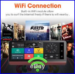 7.84 4G WIFI Android Car Dashboard DVR Rearview Camera Video Recorder Bluetooth