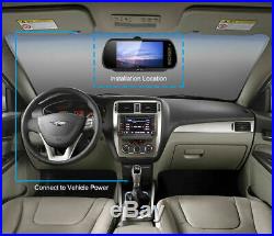 7 Car Truck Rear View Mirror Monitor 4PIN CCD Reversing Camera 10m Cables