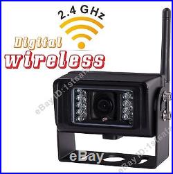 7 Digital Wireless Split Rear View Backup Camera System Farm, No Interference