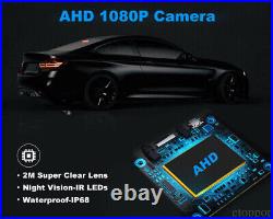 7 DVR Monitor 4x AHD 360 View 1080P Side Rear View Backup Cameras 32GB Truck Rv