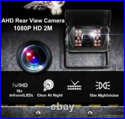 7 DVR Monitor 4x AHD 360 View 1080P Side Rear View Backup Cameras 32GB Truck Rv