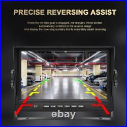 7 DVR Monitor 4x AHD 360 View 1080P Side Rear View Backup Cameras 32GB Truck Rv