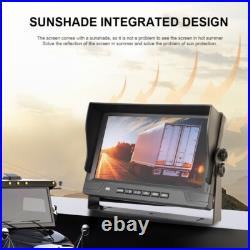 7 DVR Monitor 4x AHD 360 View 1080P Side Rear View Backup Cameras 32GB Truck Rv