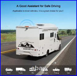7 DVR Monitor 4x Solar Magnetic Rear View Camera 1080P For Car RV Truck Trailer