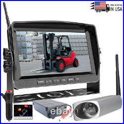 7'' Digital Wireless IPS Screen HD Front Rear View Camera Magnetic Fit forklift