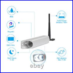 7'' Digital Wireless IPS Screen HD Front Rear View Camera Magnetic Fit forklift