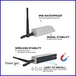 7'' Digital Wireless IPS Screen HD Front Rear View Camera Magnetic Fit forklift